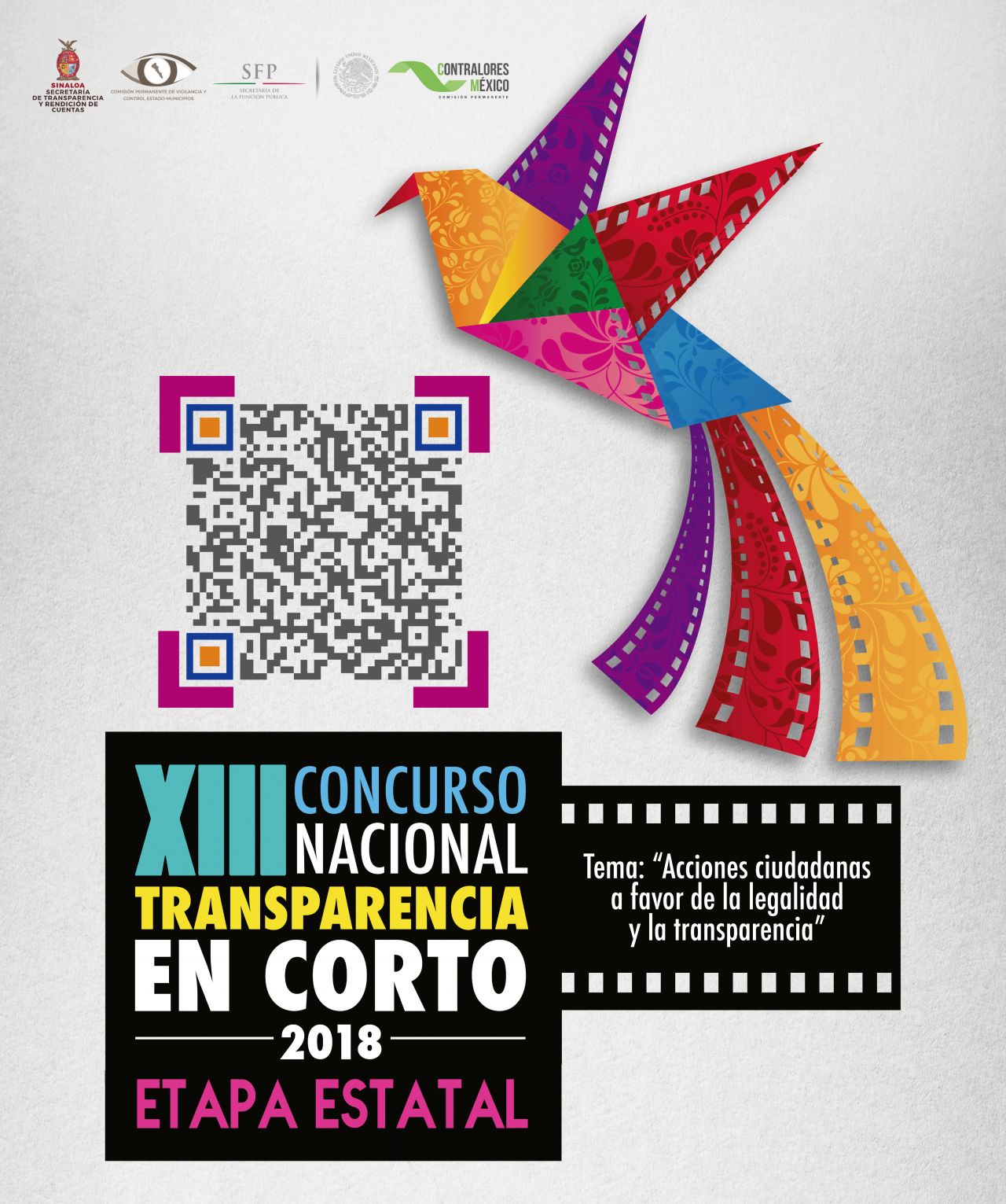 Convocan a la etapa estatal del XIII Concurso Nacional Transparencia en Corto